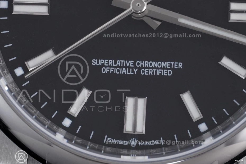 Oyster KRF 904L Steel Perpetual 126000 Best 1:1 Dial Black 36mm VR3230 Edition 1205